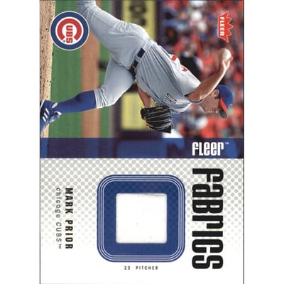 2006 Fleer Fabrics #MP Mark Prior Jsy