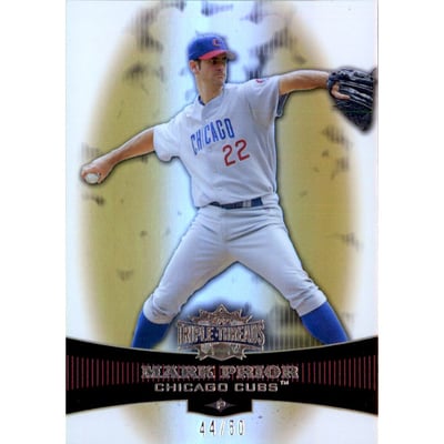 2006 Topps Triple Threads Gold #84 Mark Prior