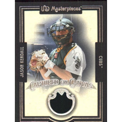 2007 UD Masterpieces Captured on Canvas #JK Jason Kendall