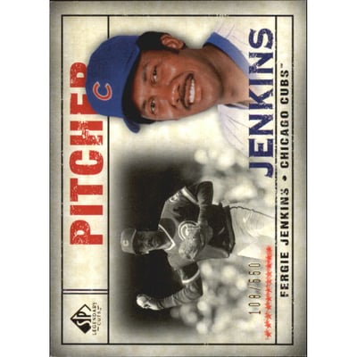 2008 SP Legendary Cuts #159 Fergie Jenkins