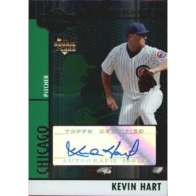 2008 Topps Co-Signers Silver Green #110 Kevin Hart AU