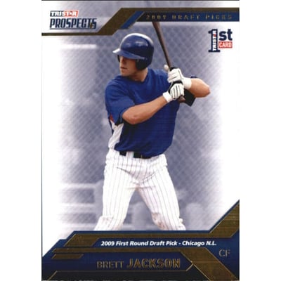 2009 TRISTAR Prospects Plus Gold #25 Brett Jackson