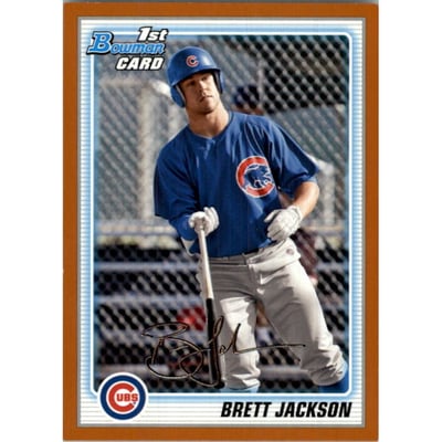 2010 Bowman Prospects Orange #BP93 Brett Jackson