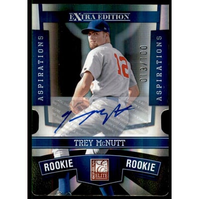 2010 Donruss Elite Extra Edition Signature Aspirations #193 Trey McNutt