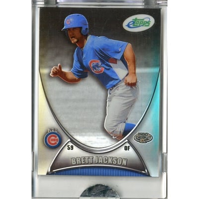 2010 eTopps Minor League #13 Brett Jackson/749 *
