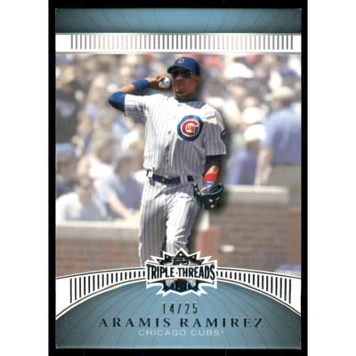 2010 Topps Triple Threads Sapphire #113 Aramis Ramirez