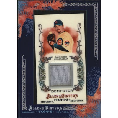 2011 Topps Allen and Ginter Relics #RD Ryan Dempster