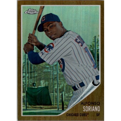 2011 Topps Heritage Chrome Refractors #C161 Alfonso Soriano