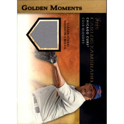 2012 Topps Golden Moments Relics #CZ Carlos Zambrano S2