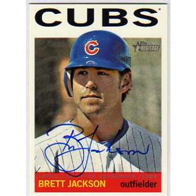 2013 Topps Heritage Real One Autographs #BJ Brett Jackson