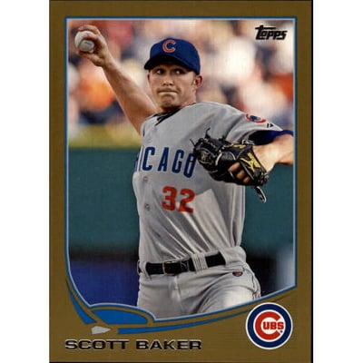 2013 Topps Mini Gold #609 Scott Baker