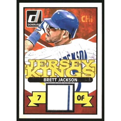 2014 Donruss Jersey Kings #4 Brett Jackson