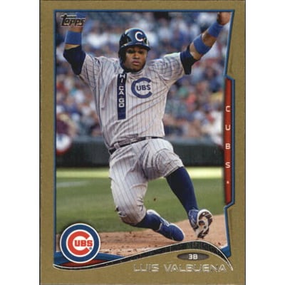 2014 Topps Mini Gold #318 Luis Valbuena