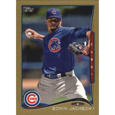 2014 Topps Mini Gold #361 Edwin Jackson