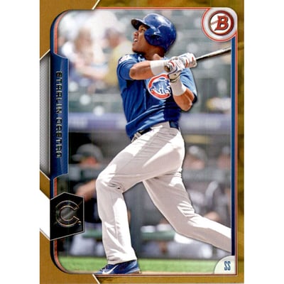 2015 Bowman Gold #61 Starlin Castro
