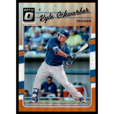2017 Donruss Optic Orange #85 Kyle Schwarber/199