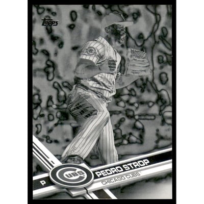 2017 Topps Black and White Negative #303 Pedro Strop