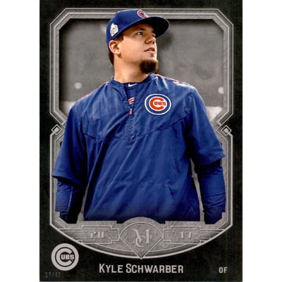 2017 Topps Museum Collection 5x7 #7 Kyle Schwarber