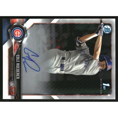 2018 Bowman Chrome Draft Autographs #CDACSC Connor Scott