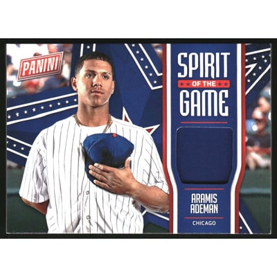 2018 Panini Father's Day Spirit of the Game Relics #AA Aramis Ademan