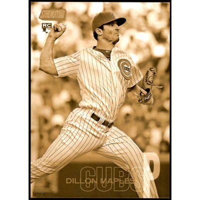 2018 Stadium Club 5x7 Gold #158 Dillon Maples