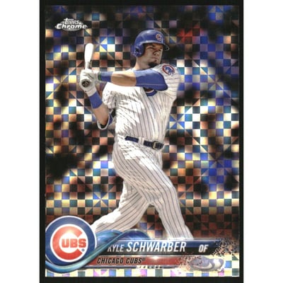 2018 Topps Chrome X-Fractors #56 Kyle Schwarber