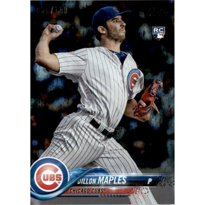 2018 Topps Factory Set Foilboard #572 Dillon Maples