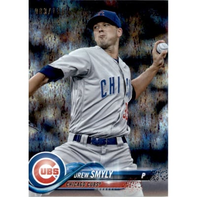 2018 Topps Factory Set Foilboard #699 Drew Smyly