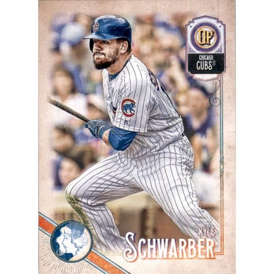 2018 Topps Gypsy Queen GQ Logo Swap #132 Kyle Schwarber