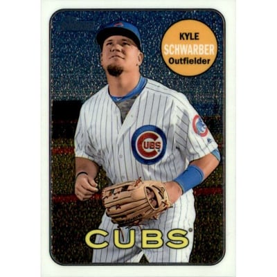 2018 Topps Heritage Chrome #THC268 Kyle Schwarber