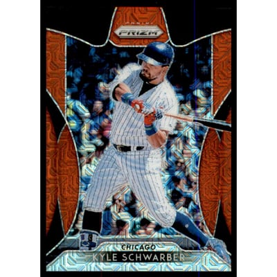 2019 Panini Prizm Prizms Red Mojo #14 Kyle Schwarber
