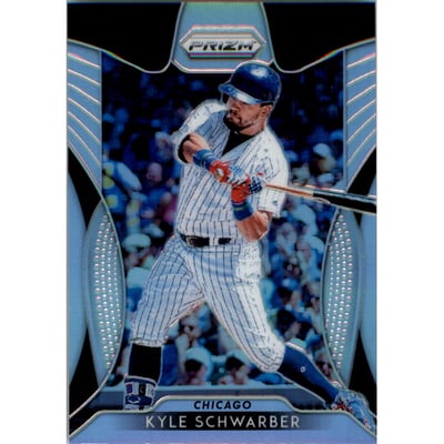 2019 Panini Prizm Prizms Silver #14 Kyle Schwarber