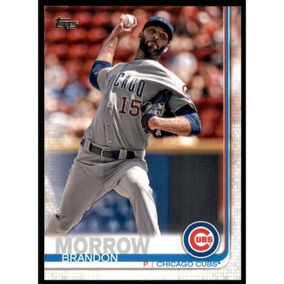 2019 Topps Advanced Stats #469 Brandon Morrow