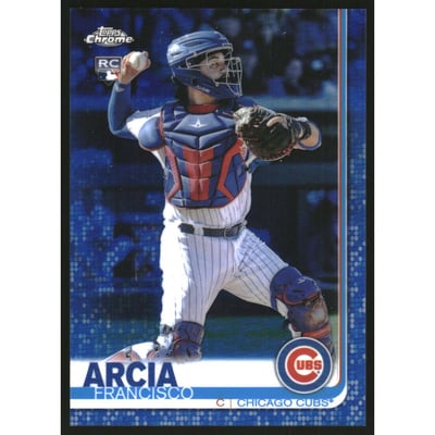 2019 Topps Chrome Blue Refractors #30 Francisco Arcia