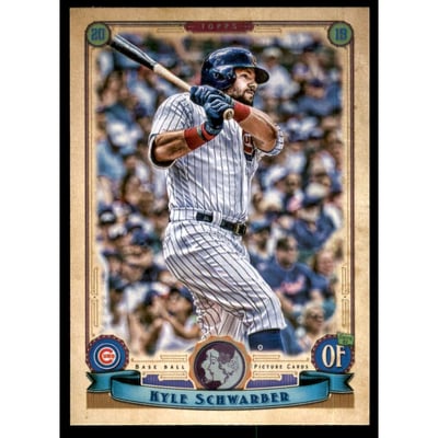 2019 Topps Gypsy Queen GQ Logo Swap #4 Kyle Schwarber