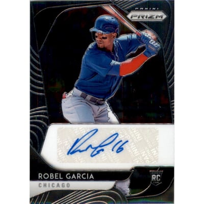 2020 Panini Prizm Rookie Autographs #83 Robel Garcia