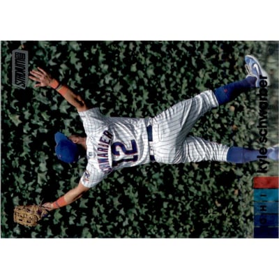 2020 Stadium Club Black Foil #276 Kyle Schwarber