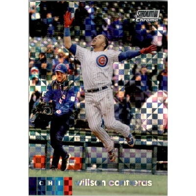 2020 Stadium Club Chrome X-Fractors #291 Willson Contreras