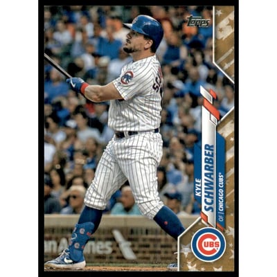 2020 Topps Factory Set Gold Stars #119 Kyle Schwarber