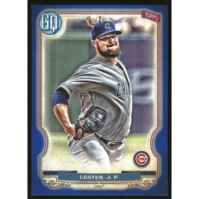 2020 Topps Gypsy Queen Blue #172 Jon Lester