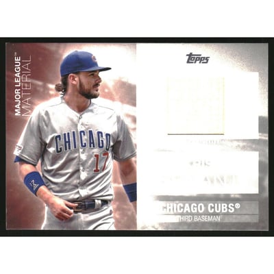2020 Topps Major League Materials #MLMKB Kris Bryant S2