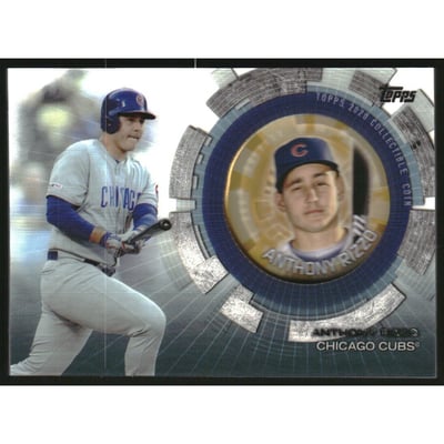 2020 Topps Update Coin Cards #TBCANR Anthony Rizzo