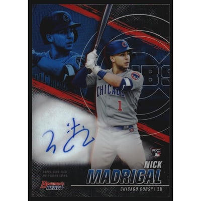 2021 Bowman's Best Best of '21 Autographs #B21NMA Nick Madrigal