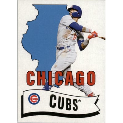 2021 Topps 582 Montgomery Club Lost Design Set 2 #6 Javier Baez