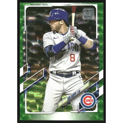 2021 Topps Green Foil #110 Ian Happ
