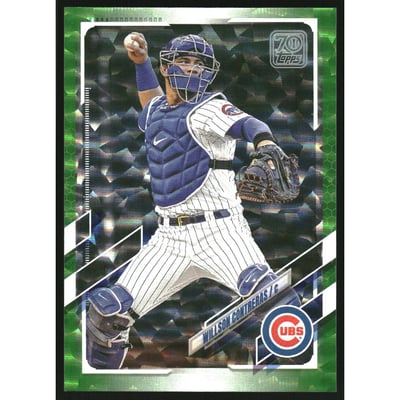2021 Topps Green Foil #165 Willson Contreras