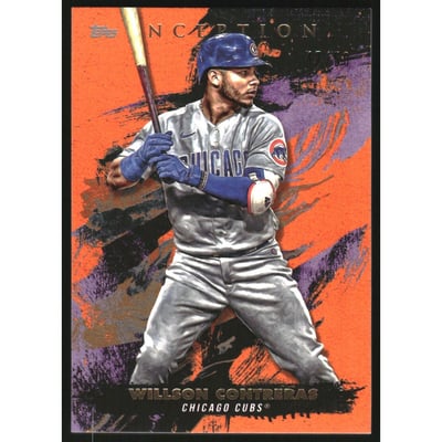 2021 Topps Inception Orange #97 Willson Contreras