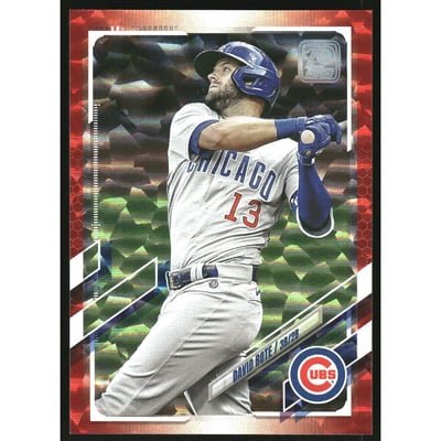 2021 Topps Red Foil #4 David Bote