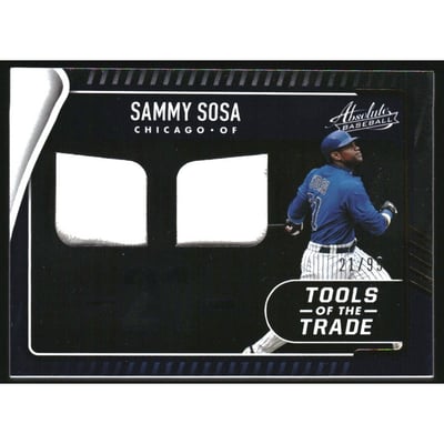2022 Absolute Tools of the Trade 2 Swatch #24 Sammy Sosa/99