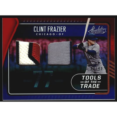 2022 Absolute Tools of the Trade 2 Swatch Spectrum Red #17 Clint Frazier/49